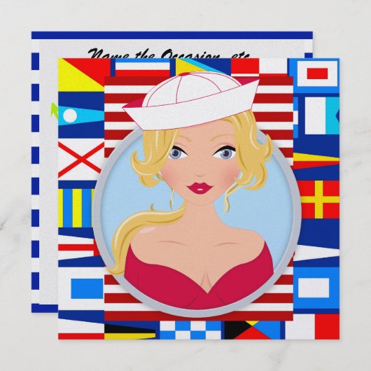 Ankers Aweigh! - SRF Kaart (Voorkant / Achterkant)