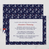 Ankers nautische uitnodiging (Voorkant / Achterkant)