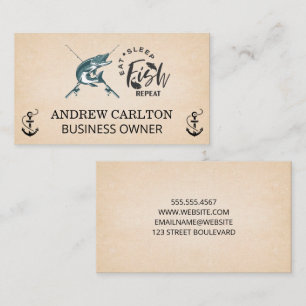 Ankers   Vissen en Polen Logo Visitekaartje
