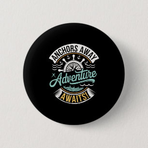 Ankers Weg Avontuur Wacht Nautilus Ontwerp Ronde Button 5,7 Cm