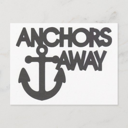 ankers weg briefkaart (Voorkant)