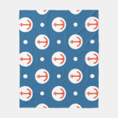 AnkerStippen Fleece Deken (Voorkant)