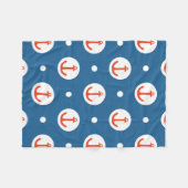 AnkerStippen Fleece Deken (Voorkant (Horizontaal))