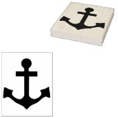 Ankervormig Rubber Kunststempel Rubberstempel (Gestempeld)