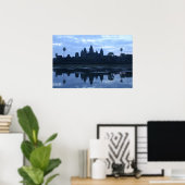 ankgor wat blue poster (Thuiskantoor)