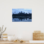ankgor wat blue poster (Keuken)