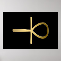 Ankh cross Egyptisch symbool