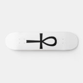 Ankh Egyptian Life Symbol Skateboard (Horizontaal)