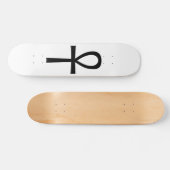 Ankh Egyptian Life Symbol Skateboard (Horizontaal)