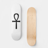 Ankh Egyptian Life Symbol Skateboard (Voorkant)