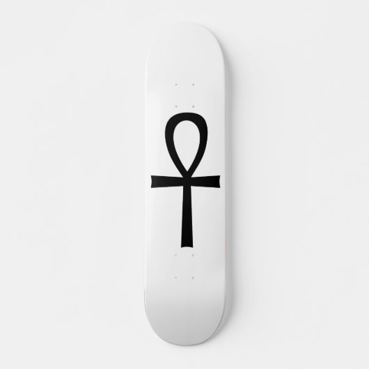 Ankh Egyptian Life Symbol Skateboard (Voorkant)