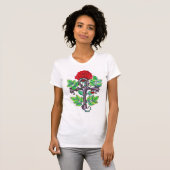 Ankh et T-shirt rose (Devant entier)