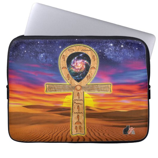 Ankh Laptop Sleeve (Voorkant)