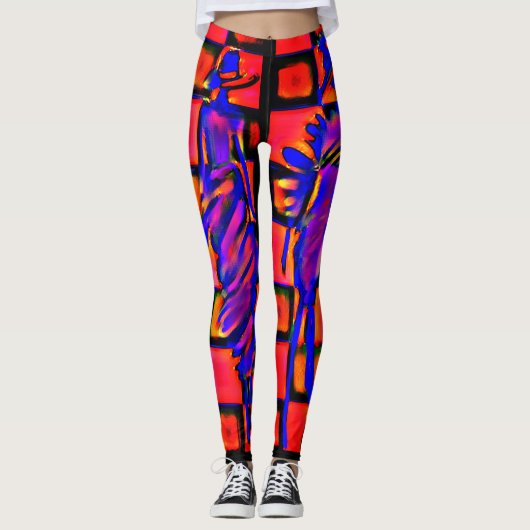 Ankh leggings (Voorkant)