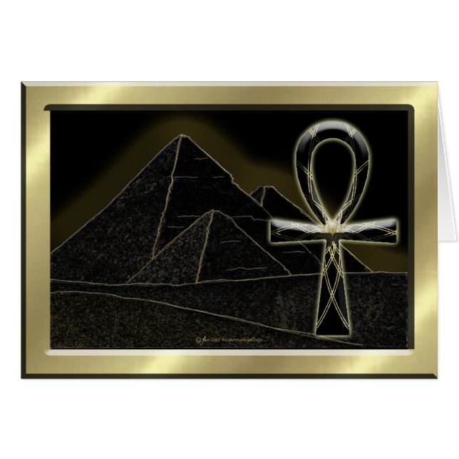 Ankh Lines Card (Voorkant Horizontaal)