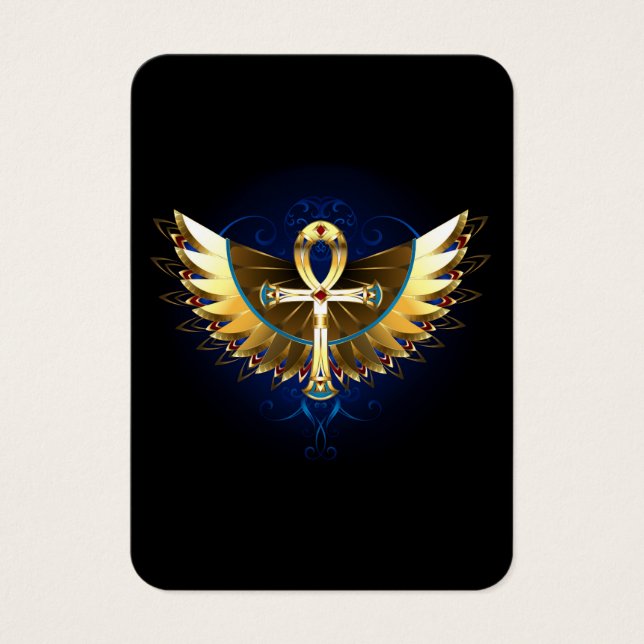 Ankh or avec ailes (Devant)