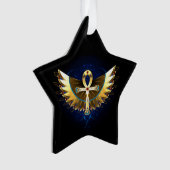 Ankh or avec ailes (devant)