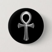 Ankh Ronde Button 5,7 Cm (Voorkant)