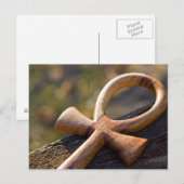 Ankh-symbool Briefkaart (Voorkant / Achterkant)
