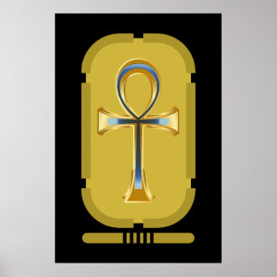 Ankh Symbool Poster
