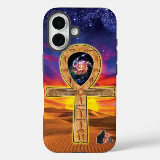 Ankh Tough Case-Mate iPhone Case (Achterkant)