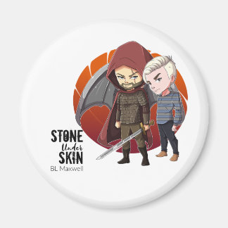 Ankit en Ethan van Stone under Skin Magneet