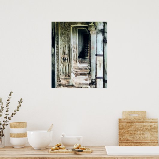 Ankor Wat-tempel Poster (Keuken)
