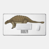 Ankylosaurus cartoon illustratie bureaumat (Keyboard & Muis)