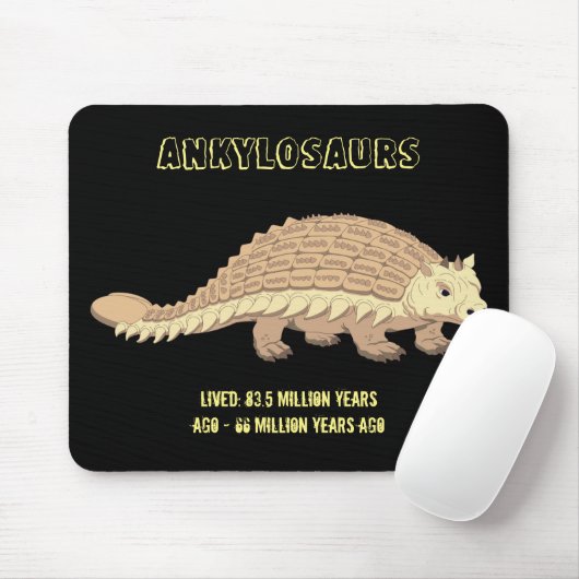 Ankylosaurus Dinosaur Muismat (Met muis)