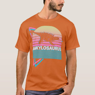 Ankylosaurus Dinosaur Retro T-shirt