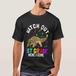 Ankylosaurus Dinosaurus Prehistorisch Fossiel Wete T-shirt