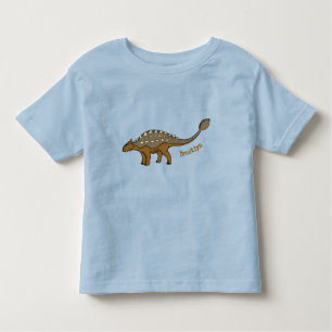 Ankylosaurus gepantserde dinosaurus illustratie kinder shirts
