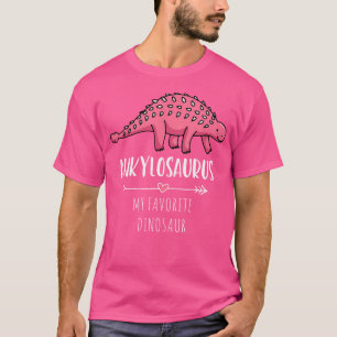 Ankylosaurus Mijn favoriete dinosaurus T-shirt