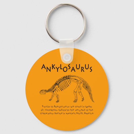 Ankylosaurus Sleutelhanger (Voorkant)