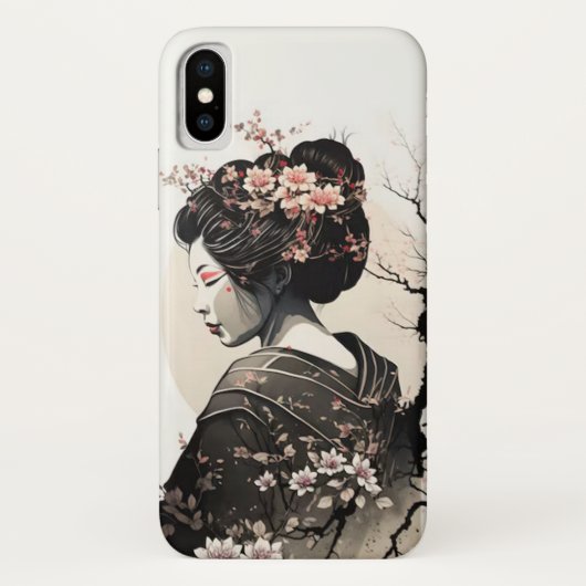 Anmutige japanische Geisha -  Case-Mate iPhone Case (Achterkant)