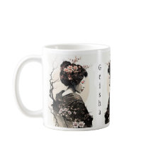 Anmutige japanische Geisha -