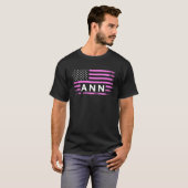 ANN AMERICAN FLAG FOR ANN T-SHIRT (Voorkant volledig)