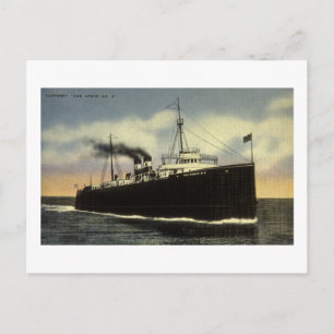 Ann Arbor Car Ferry No. 6 - Arthur K. Atkinson Briefkaart
