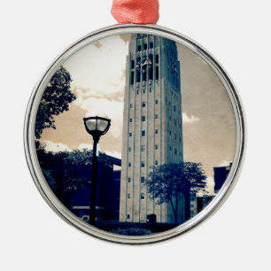 Ann Arbor Clock Tower Metalen Ornament