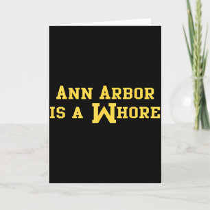 Ann Arbor Is A Funny Sarcasm Zeggen  Kaart
