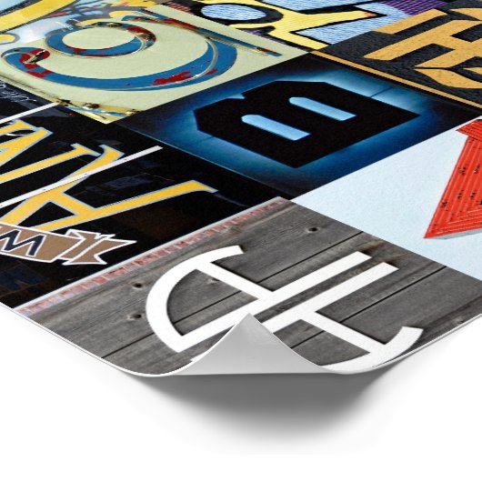 Ann Arbor Letters Poster (Hoek)