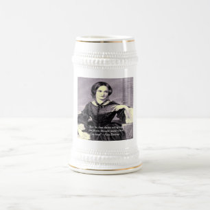 Ann Bronte "Roos Doorn" Wijsheid Citaat Cadeaus & Bierpul