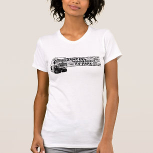 Ann Charles dansant la conception avant de T-shirt