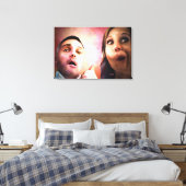 Ann & Dave Canvas Afdruk (Insitu (Slaapkamer))