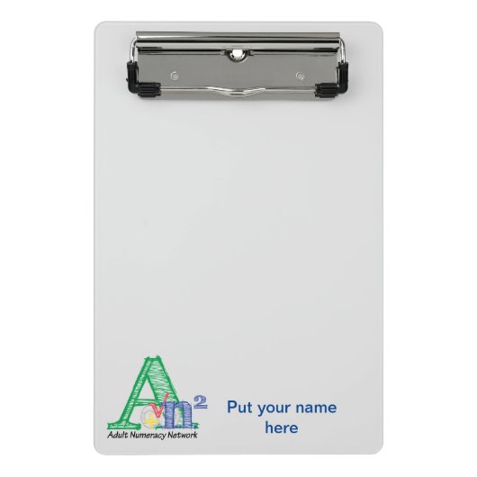 ANN-klembord Mini Klembord (Voorkant)