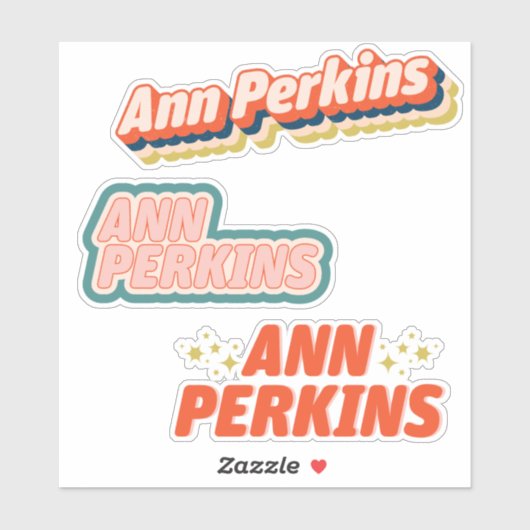 Ann Perkins Fan TV Pop Cultuur Sticker Variety Set (Vel)