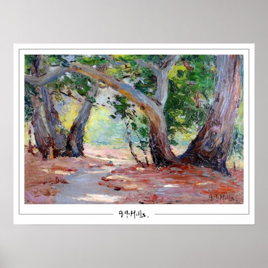 Anna Althea Hills Zedign Art Poster #1 (Devant)