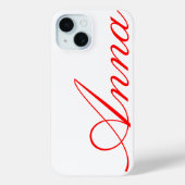 Anna - beau coque iphone (Verso)