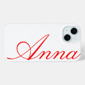 Anna - beau coque iphone (Verso (horizontal))