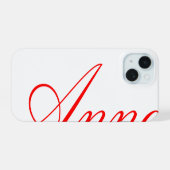 Anna - beau Étui pour iPhone (Verso Horizontal)